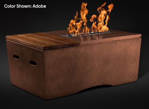 Slick Rock Concrete Oasis 48" Fire Table — Table Only