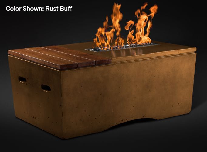 Slick Rock Concrete Oasis 48" Fire Table — Table Only