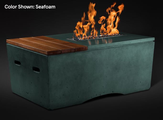 Slick Rock Concrete Oasis 48" Fire Table — Table Only
