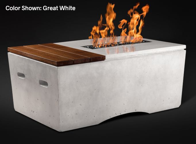 Slick Rock Concrete Oasis 48" Fire Table — Table Only