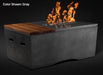 Slick Rock Concrete Oasis 48" Fire Table — Table Only