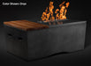 Slick Rock Concrete Oasis 48" Fire Table — Table Only