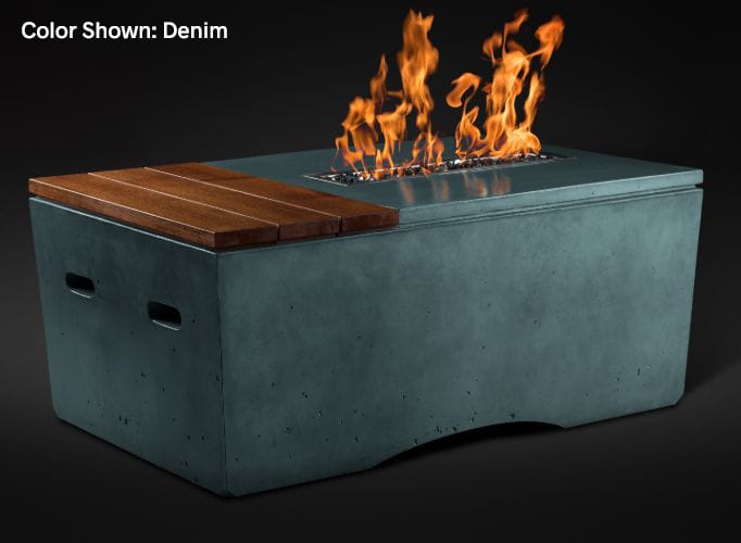 Slick Rock Concrete Oasis 48" Fire Table — Table Only