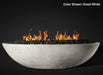 Slick Rock Concrete Oasis 60" Oval Fire Bowl — Bowl Only