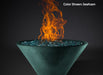 Slick Rock Concrete RidgeLine Fire Bowl Conical 29" D x 13" H