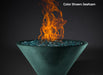 Slick Rock Concrete RidgeLine Fire Bowl Conical 29" D x 13" H — Bowl Only