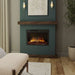 Dimplex Vital Spark installed in a traditional fireplace opening