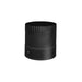 Stove Connector Single Wall Black Pipe - 6"Ø