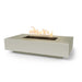 The Outdoor Plus Cabo Linear Concrete 56" Gas Fire Pit