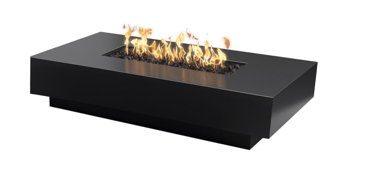 The Outdoor Plus Cabo Linear Metal 66" Gas Fire Pit