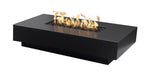 The Outdoor Plus Cabo Linear Metal 90" Gas Fire Pit