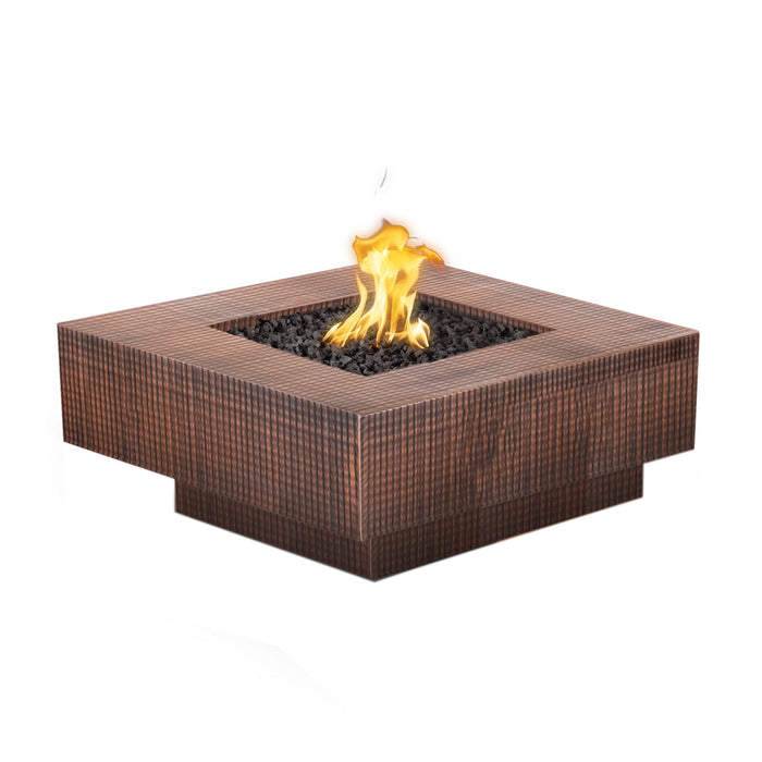 The Outdoor Plus Cabo Square Metal 48" Gas Fire Pit