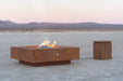 The Outdoor Plus Cabo Square Metal 60" Gas Fire Pit