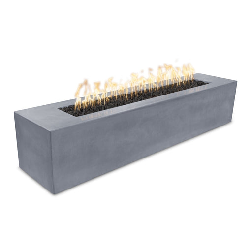 The Outdoor Plus Carmen Concrete 72" 16" Tall Gas Fire Pit