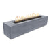 The Outdoor Plus Carmen Metal 72" 24" Tall Gas Fire Pit