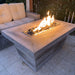 The Outdoor Plus Carson Wood Grain 60" 16" Tall Gas Fire Pit