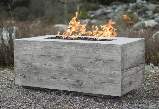 The Outdoor Plus Catalina Wood Grain 120" Gas Fire Pit