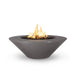 The Outdoor Plus Cazo Concrete 48" Wide Ledge Gas Fire Pit