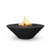 The Outdoor Plus Cazo Concrete 48" Wide Ledge Gas Fire Pit