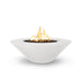 The Outdoor Plus Cazo Concrete 60" Wide Ledge Gas Fire Pit