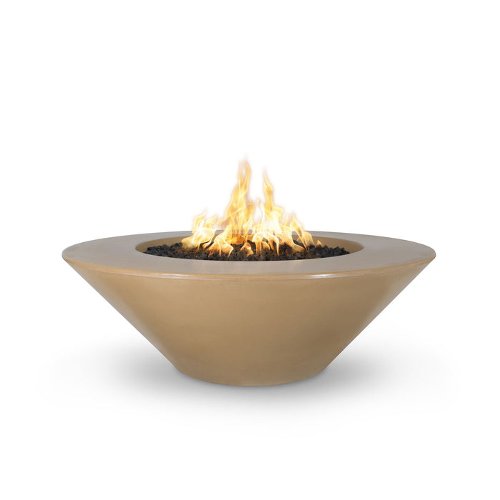 Cazo GFRC fire pit — Brown