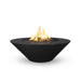 The Outdoor Plus Cazo Metal 60" Wide Ledge Gas Fire Pit