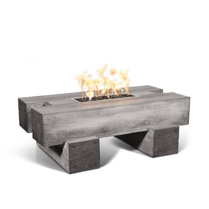 The Outdoor Plus Palo Wood Grain 48" Gas Fire Pit