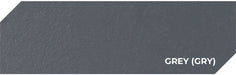 The Outdoor Plus Gray finish swatch