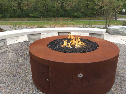 The Outdoor Plus Unity 60" 18" Tall Gas Fire Pit