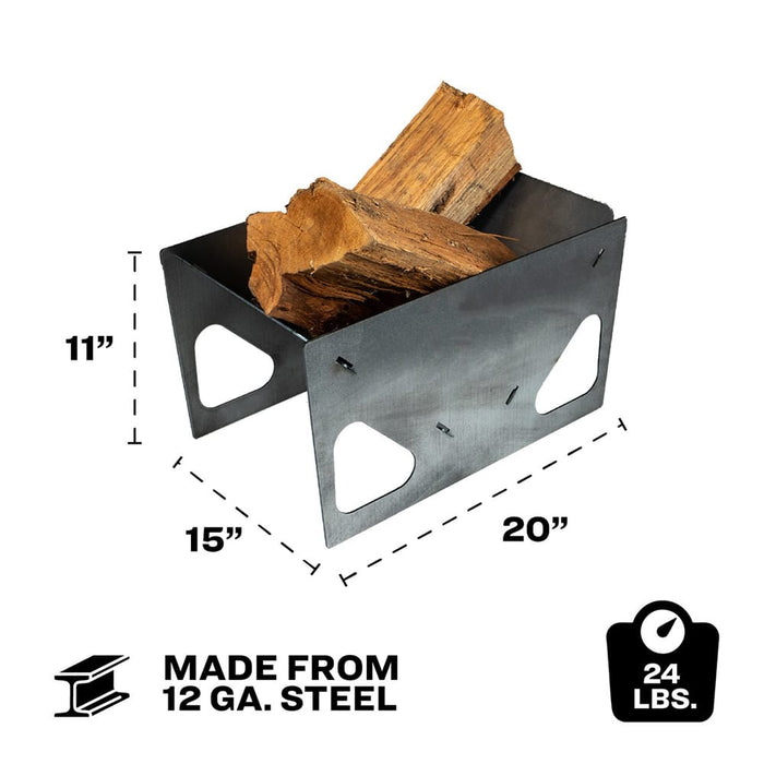 US Stove Portable Collapsible Rectangular Fire Pit