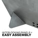 US Stove US30TP Portable Collapsible Triangular Fire Pit, Large