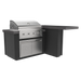 Videl 72" Alta-L Complete BBQ Island (Right) — Powder Coated