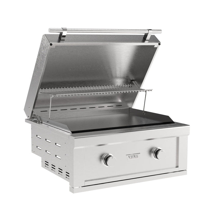 Videl Gran Plancha 30" 2-Burner Built-In Gas Griddle