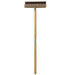 WPPO 36-Inch Pizza Oven Brush w/ Wooden Handle & Stainless Steel Scraper