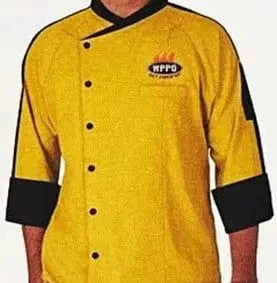 WPPO Chef Coat Yellow, sizes SM-XXXXL