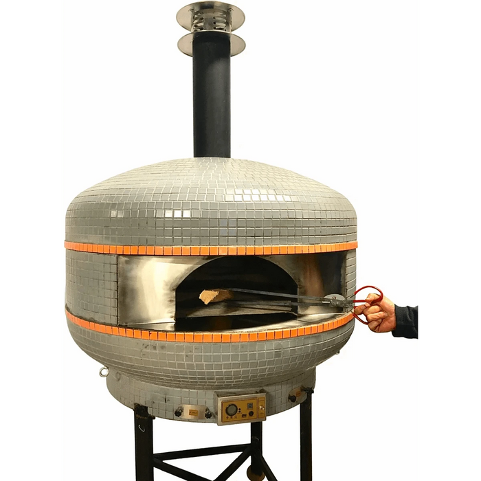 WPPO Lava 48-Inch Professional Wood-Fired Outdoor Pizza Oven