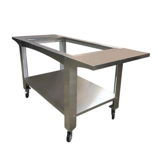 WPPO Stainless Steel Cart for Karma 55-Inch Wood Fired Pizza Oven