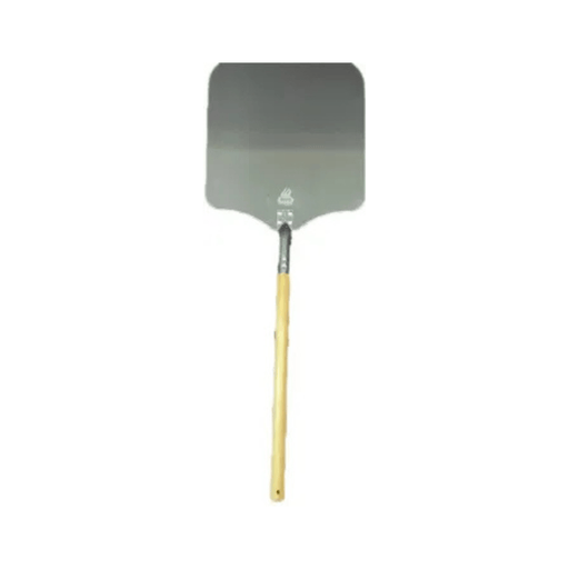 WPPO Traditional Aluminum Pizza Peel with Long Wooden Handle 16"W x 40"L