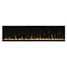 Dimplex Ignite XL 60-inch linear electric fireplace, front view with acrylic ember bed