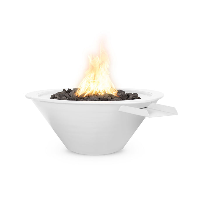 The Outdoor Plus Cazo Powder Coated Steel 30" Fire & Water Bowl