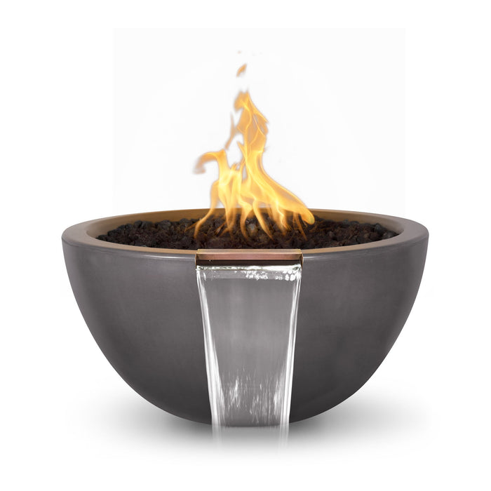 The Outdoor Plus Luna 30" Fire & Water Bowl
