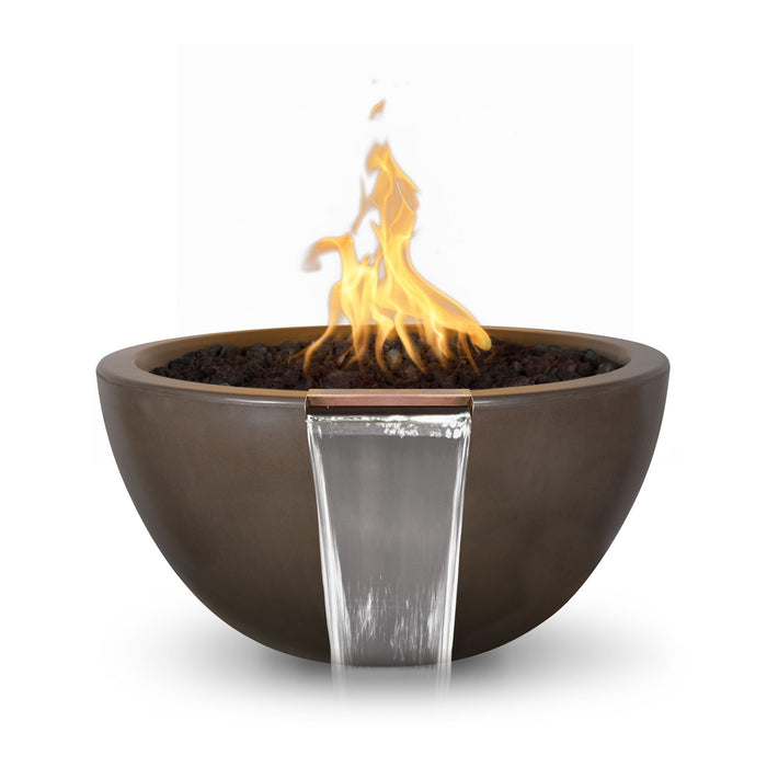The Outdoor Plus Luna 30" Fire & Water Bowl
