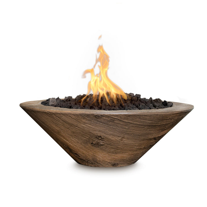 The Outdoor Plus Fire Bowl Cazo Wood Grain OPT-24RWGFO