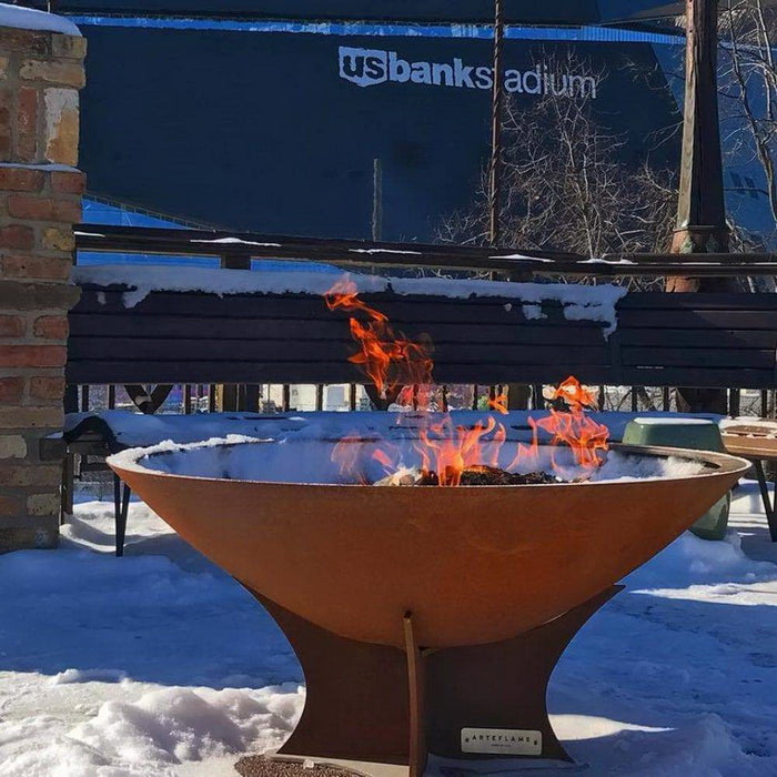 Arteflame 40" Fire Pit Low Euro Base