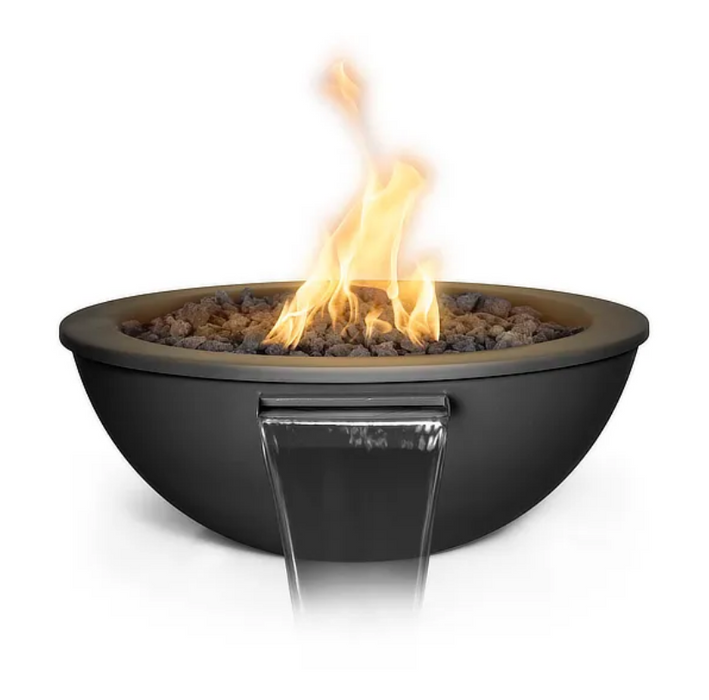 The Outdoor Plus Fire and Water Bowl Sedona Powder Coated OPT-27RPCFW