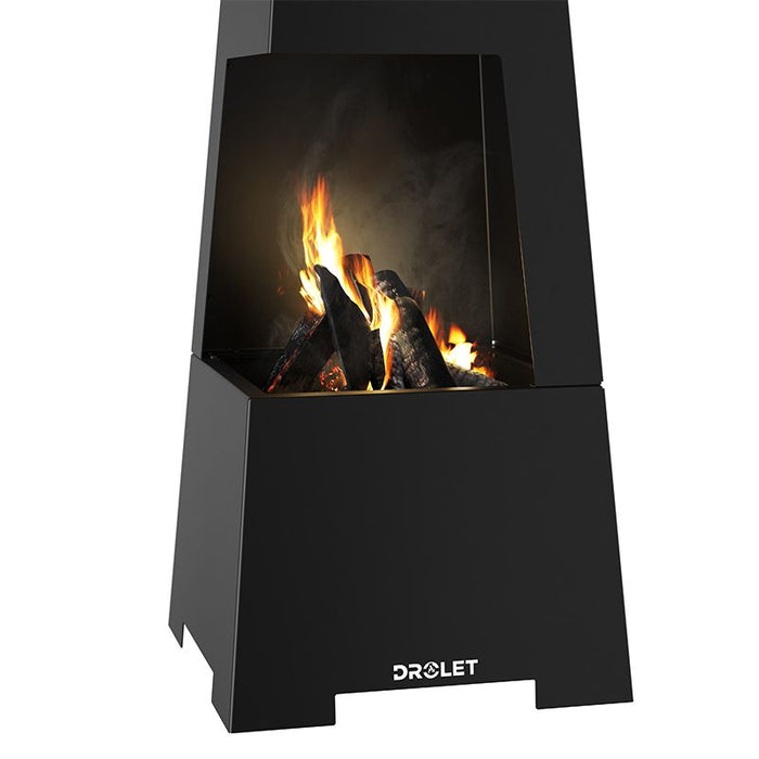 Drolet Bora Outdoor Wood Burning Fireplace