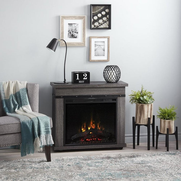 Dimplex Morgan 32-Inch Electric Fireplace and Mantel Package (C3P23LJ-2085CO)