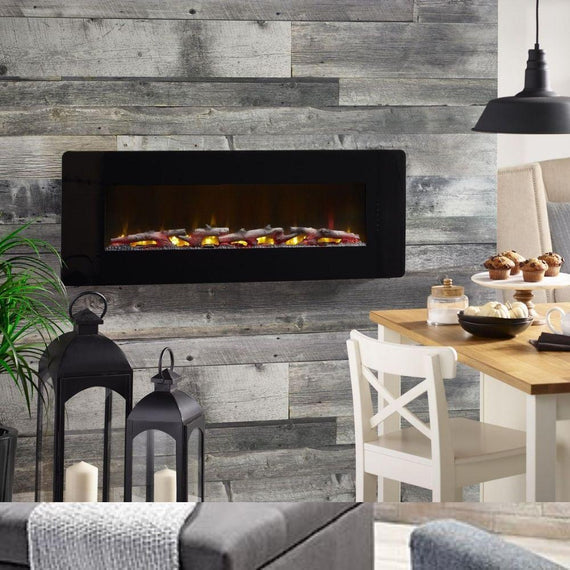 Dimplex Winslow Curved Wall Mounted/Tabletop Electric Fireplace