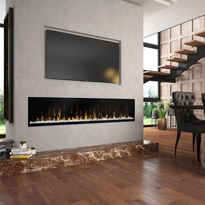 Dimplex IgniteXL 74-Inch Built-in Hardwired Electric Fireplace (XLF74)