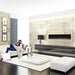 Dimplex IgniteXL 74-Inch Built-in Hardwired Electric Fireplace (XLF74)